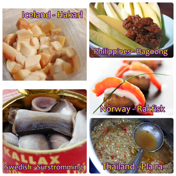 Fermented Fish from Various Countries 