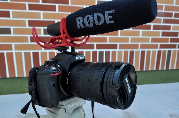 RODE VIdeoMic on Nikon 5100
