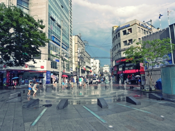Downtown Daegu - Rain